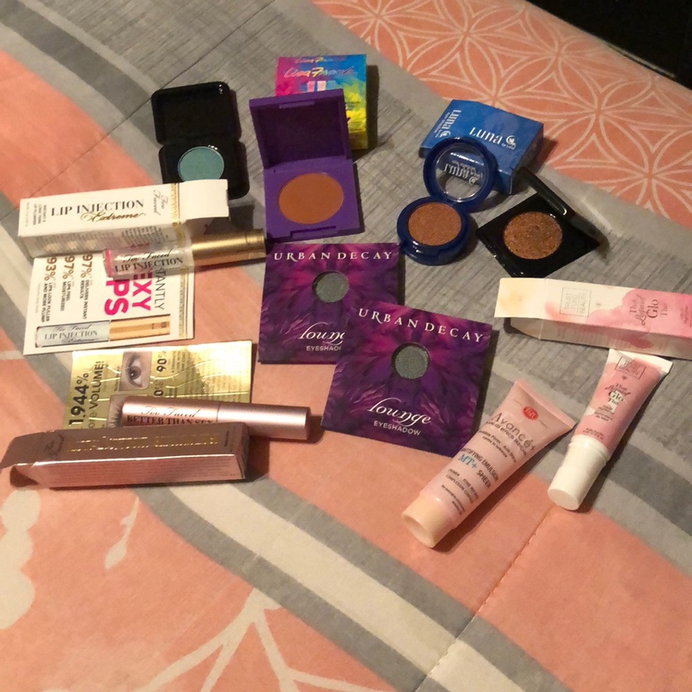 Brand new unused makeup samples